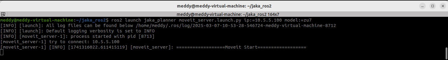 Figure 4-16: Independent Gazebo Simulation Execution