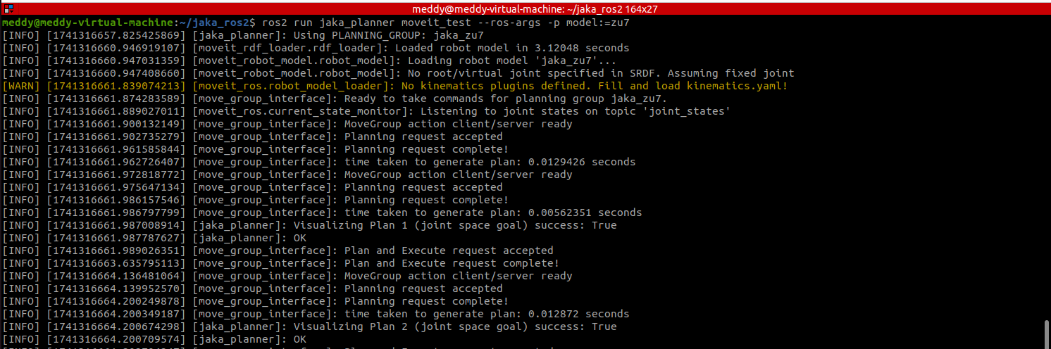 Figure 4-22: JAKA App Real Robot Vizualization